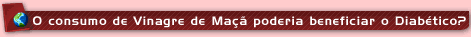 Vinagre de Maçã
