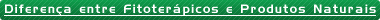 Fitoterápicos e Naturais